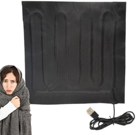 Portable USB Heated Blanket - Travel Ready Warmth