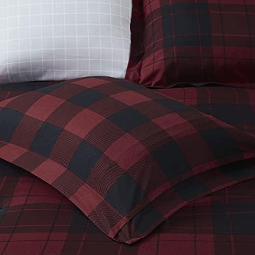 Madison Park Essentials Reversible Comforter Set with 8 Pieces