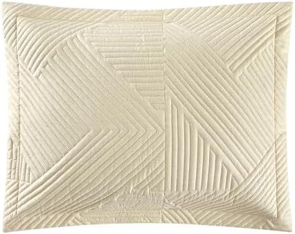 Chic Home Sianna 3 Piece Queen Quilt Set - Beige