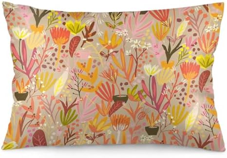 Farmhouse Floral Pillowcase 20x26 Inch Soft Cover
