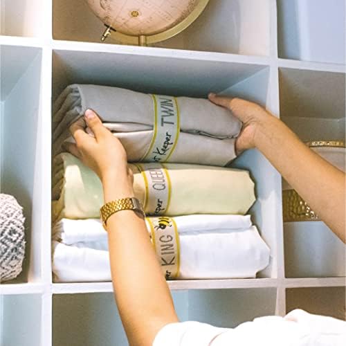 Sheet Keeper USA Made - Queen Size Sheet Bands for Bedding