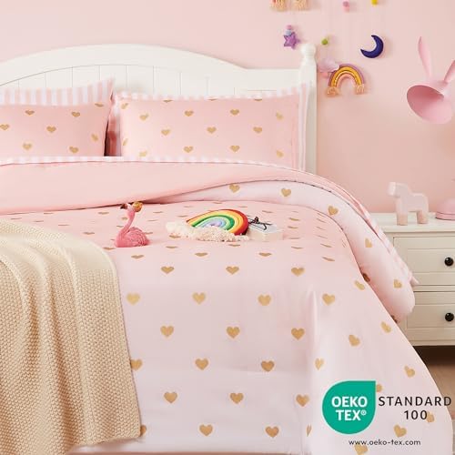 Wink Deer Pink Full Size Bed In A Bag Set