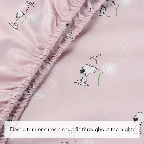 Berkshire Blanket Peanuts Snoopy Kids Sheet Set Full Size 4 Piece