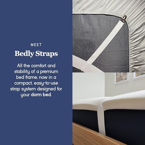 Bedly Straps with Clips - Mattress Topper Sheet Fastener