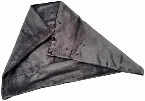 USB Heated Flannel Throw Blanket 3 Heat Levels Auto Off Gray