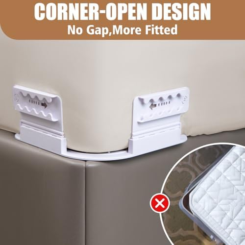GAWAVAWA Sheet Holders with Adjustable Height and No-Clip Lock System