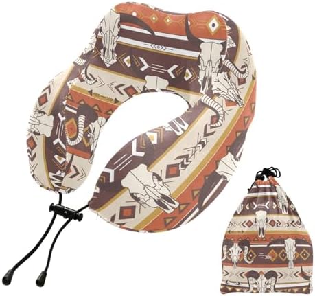 Burbuja Western Aztec Neck Pillow for Travel