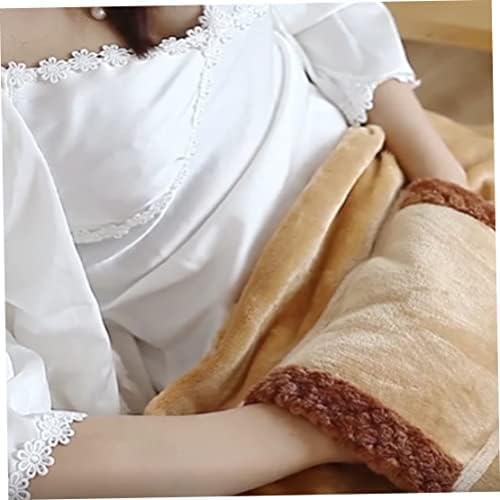 USB Heated Throw Blanket with Warm Pocket 24x32inch