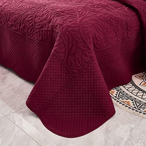 MarCielo 3-Piece 100 Cotton Quilt Set