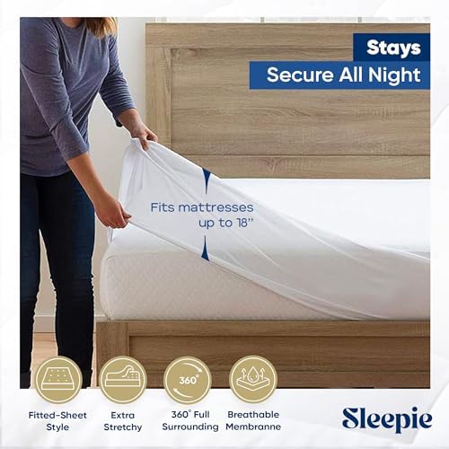 Sleepie 100 Waterproof Mattress Protector Twin XL 1
