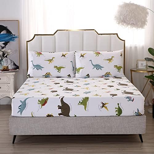 MAG Dinosaur Sheet Set Twin Size Microfiber