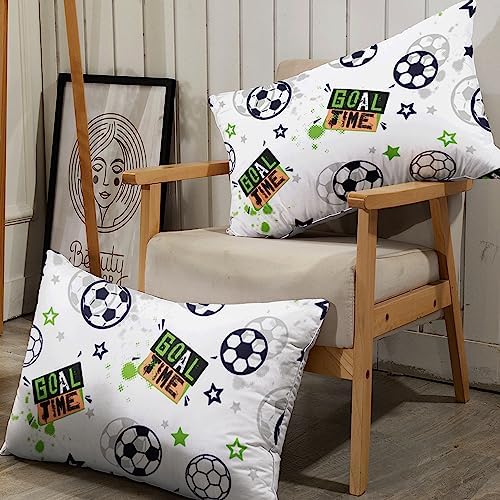 AILONEN Soccer Bed Sheet Set Twin XL Kids Teens