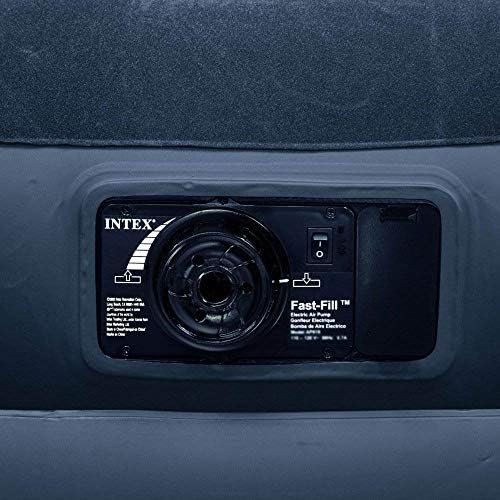 Intex Raised Airbed with Electric Pump and Pillow Twin Size