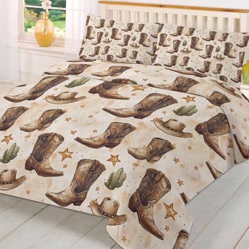 Boanket 3-Piece Queen Duvet Cover Set with Zipper Closure