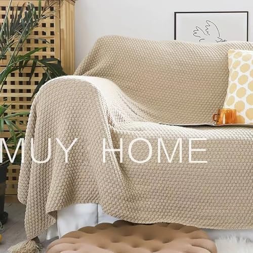 Yokqexz Bed Runner King Size - Khaki 80x230cm