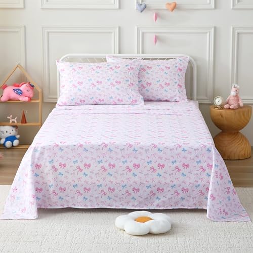 Softan Kids Bowknot Sheet Set 4 Piece