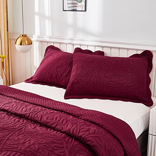MarCielo 3-Piece 100 Cotton Quilt Set