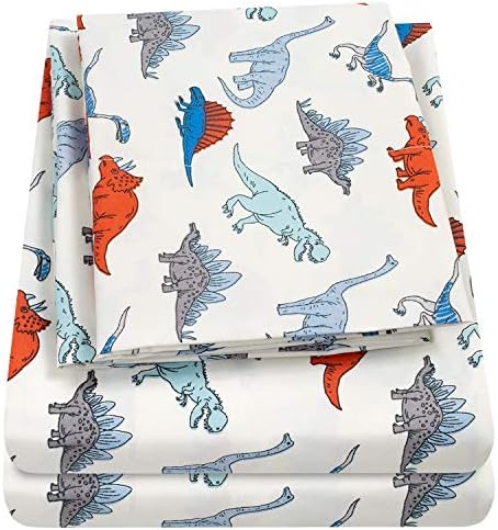 1500 Supreme Kids Bed Sheet Set - Twin XL Dinosaurs