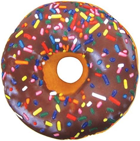 Iscream Donut Shaped Bi-Color 16 Microbead Pillow