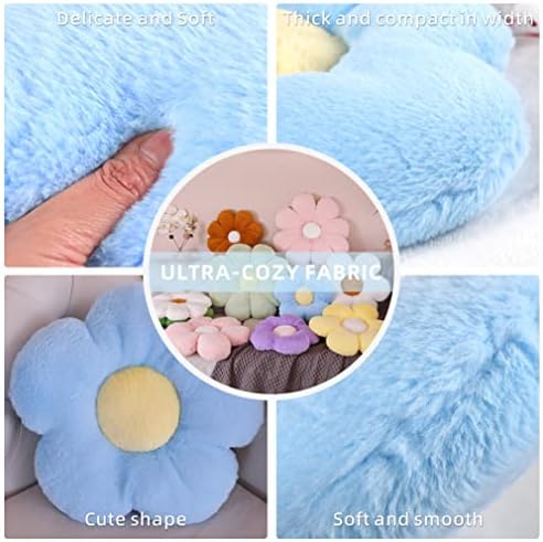 AZCHEN Flower Pillow Decorative Throw Pillow Plush
