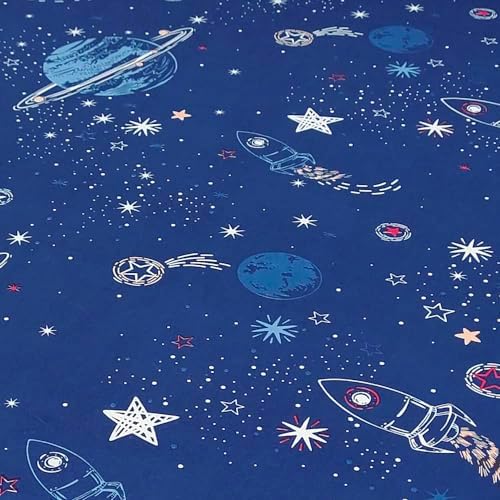 MAG Space Galaxy 3 Pcs Queen Sheet Set