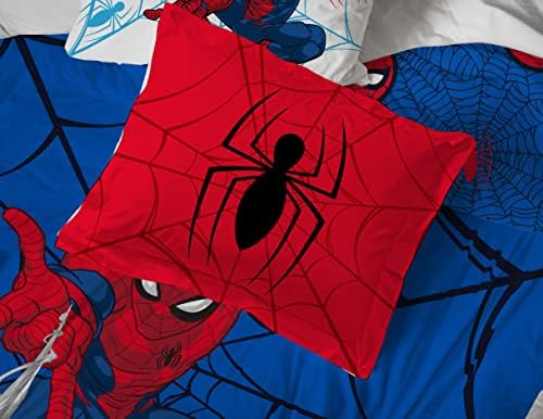 Jay Franco Marvel Spiderman Webtastic Queen Bed Set