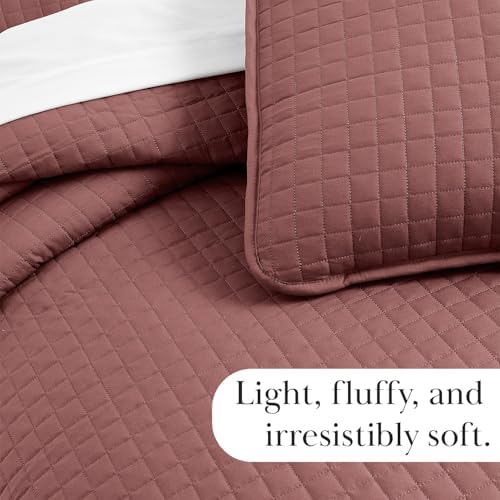 Southshore Fine Living Marsala Twin XL Quilt Set