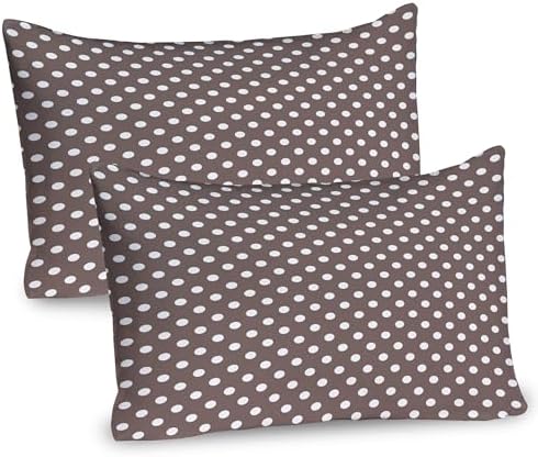 Ambesonne Polka Dots Pillow Sham Set of 2 1