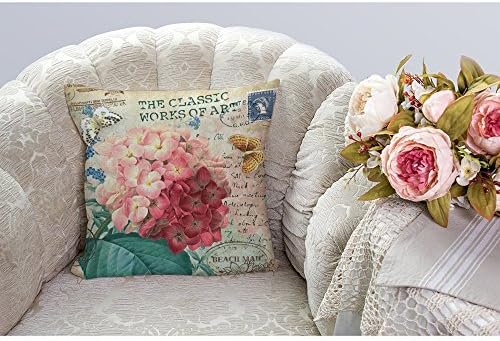 HGOD DESIGNS Ixora Flower Throw Pillow Cover 1