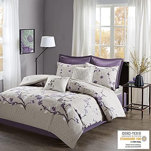 Madison Park Cozy Comforter Set 8 Piece Queen