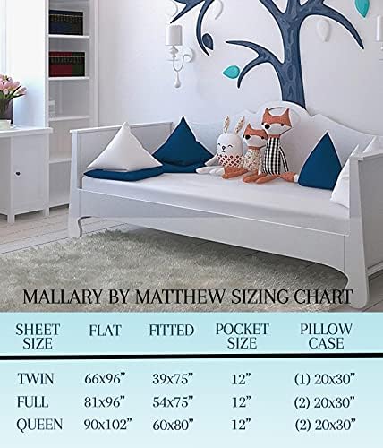 MALLARY BY MATTHEW Kids Microfiber Print Sheet Set Queen