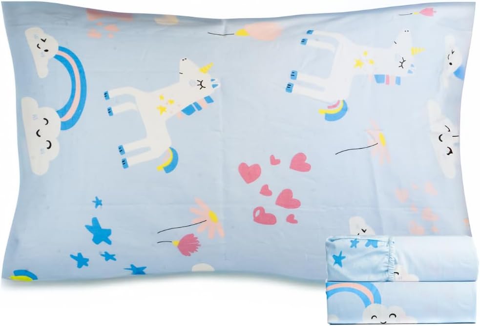 Salt Earth Kids Bedsheet Set Unicorn 3 Piece
