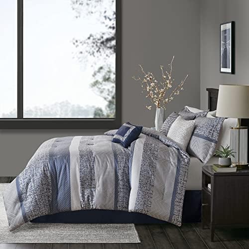 Madison Park Luxury Comforter Set with Decorative Pillows