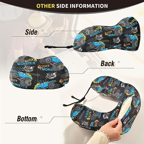 Sletend Travel Neck Pillow with Storage Bag 1