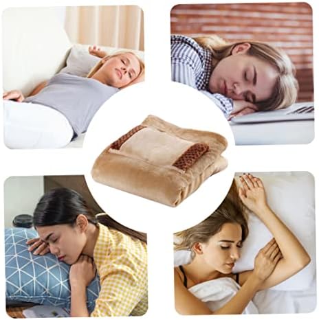 Heated Throw Blanket with USB Cable and Hand Warmer Pocket 1