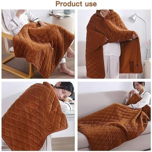 USB Electric Heated Blanket with 3 Heat Levels