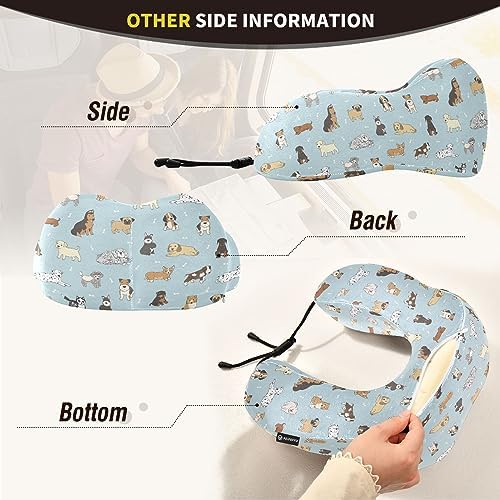 Sletend Travel Neck Pillow with Storage Bag