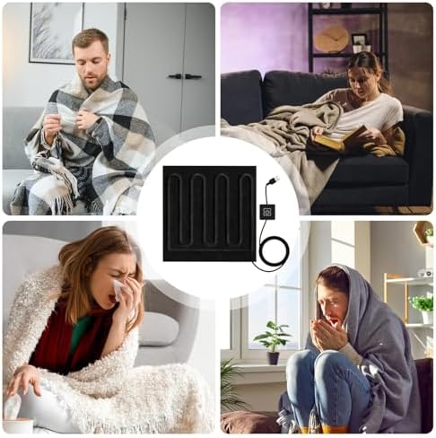 Nuytghr Portable Heated Blanket for Travel