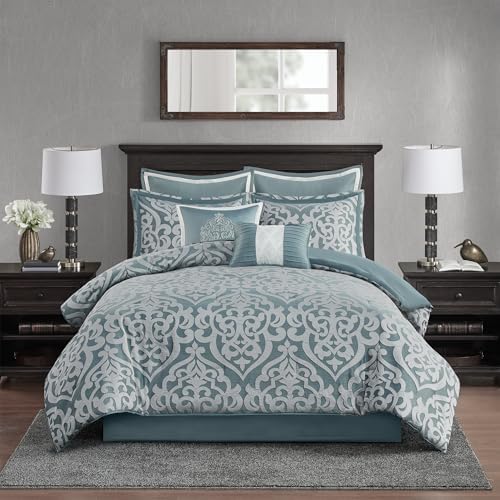 Madison Park Odette Cozy Comforter Set - Queen 90x90