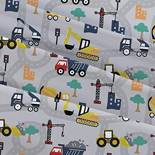 Softan Kids Excavator Bed Sheet Set 4PCS Full Size