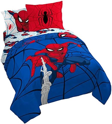 Jay Franco Marvel Spiderman Webtastic Queen Bed Set