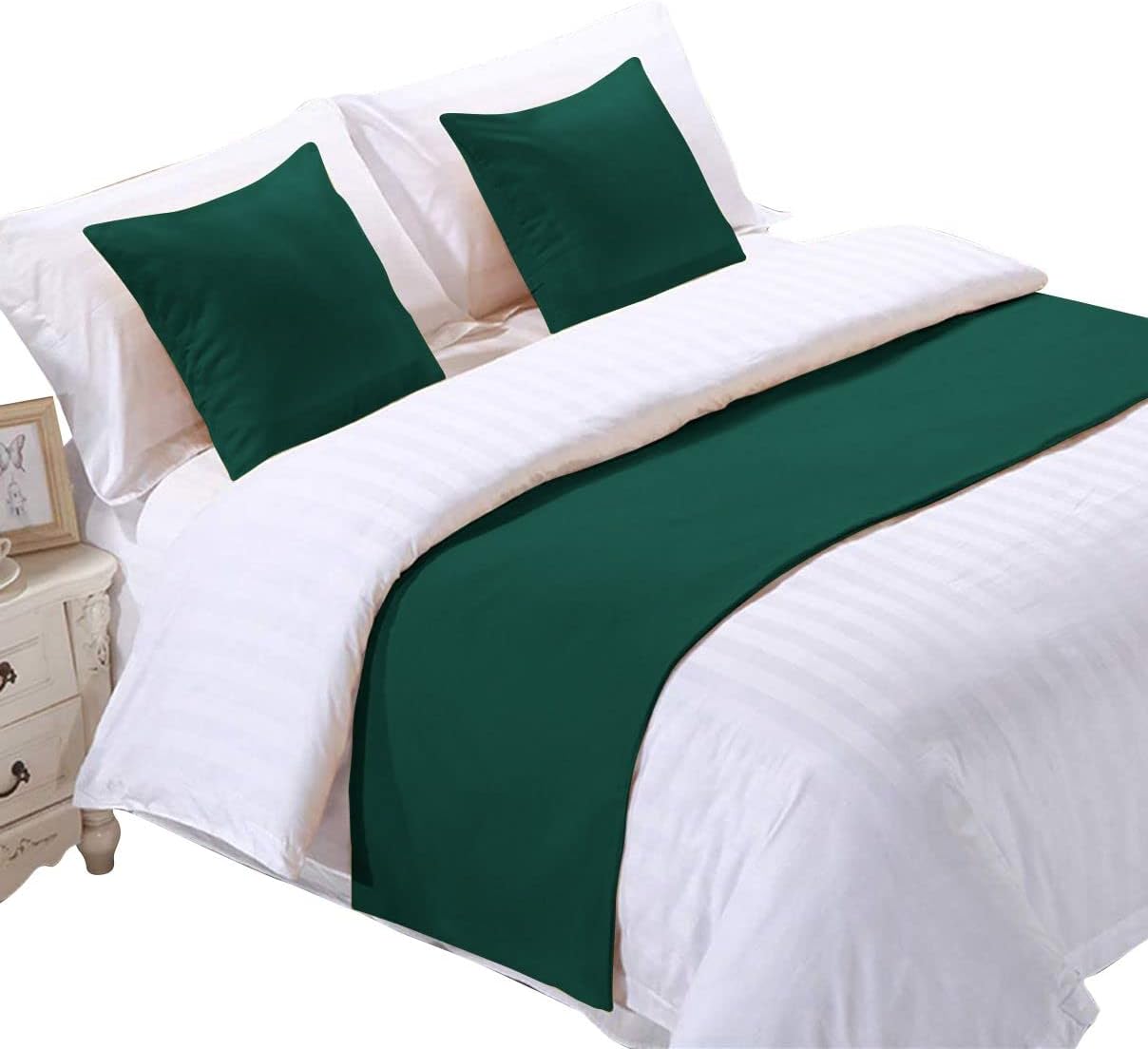 Lotus Bedding 1 Piece Bed Runner Scarf Protector