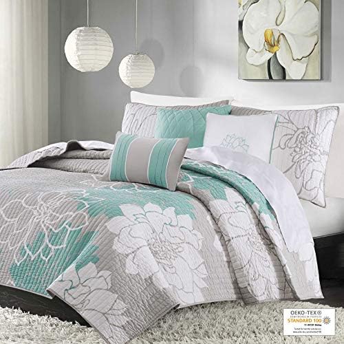 Madison Park Lola Cotton Quilt Set - 6 Piece