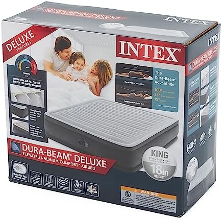 Intex 18-Inch King-Sized Air Mattress 2 Pack
