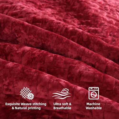Liians Velvet Queen Bedspread Set