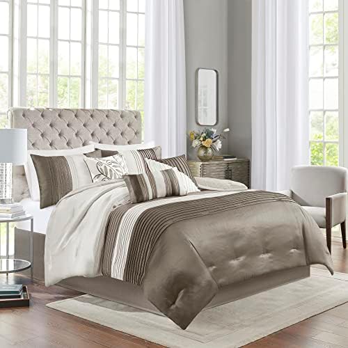 Madison Park Amherst Faux Silk 7-Piece Comforter Set