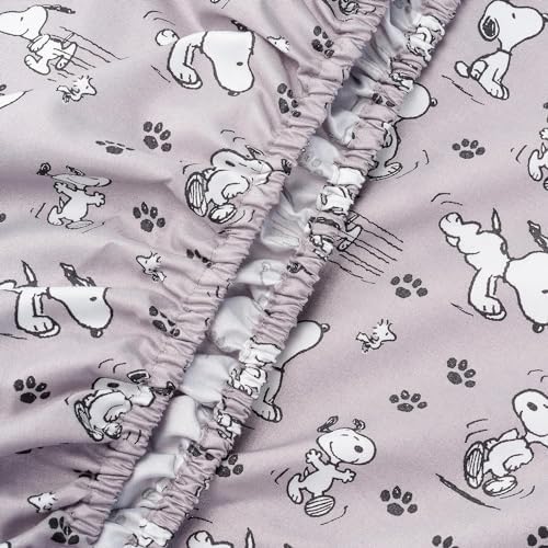 Berkshire Blanket Peanuts Kids Sheet Set Queen Size 4 Pieces