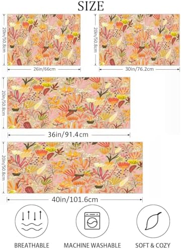 Farmhouse Floral Pillowcase 20x26 Inch Soft Cover