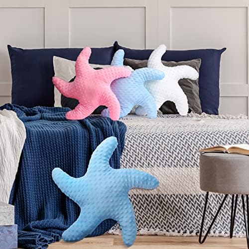 Fumete Starfish Throw Pillow 20 Blue 2 Pcs