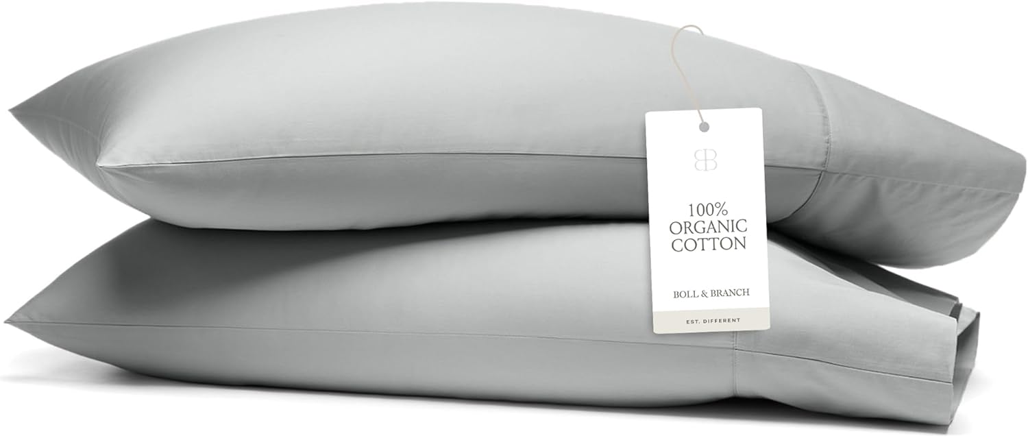 Boll Branch Signature Hemmed Pillowcase Set - 2 Pillowcases King Size